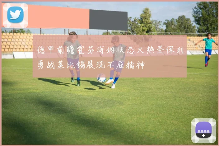 德甲前瞻霍芬海姆状态火热圣保利勇战莱比锡展现不屈精神